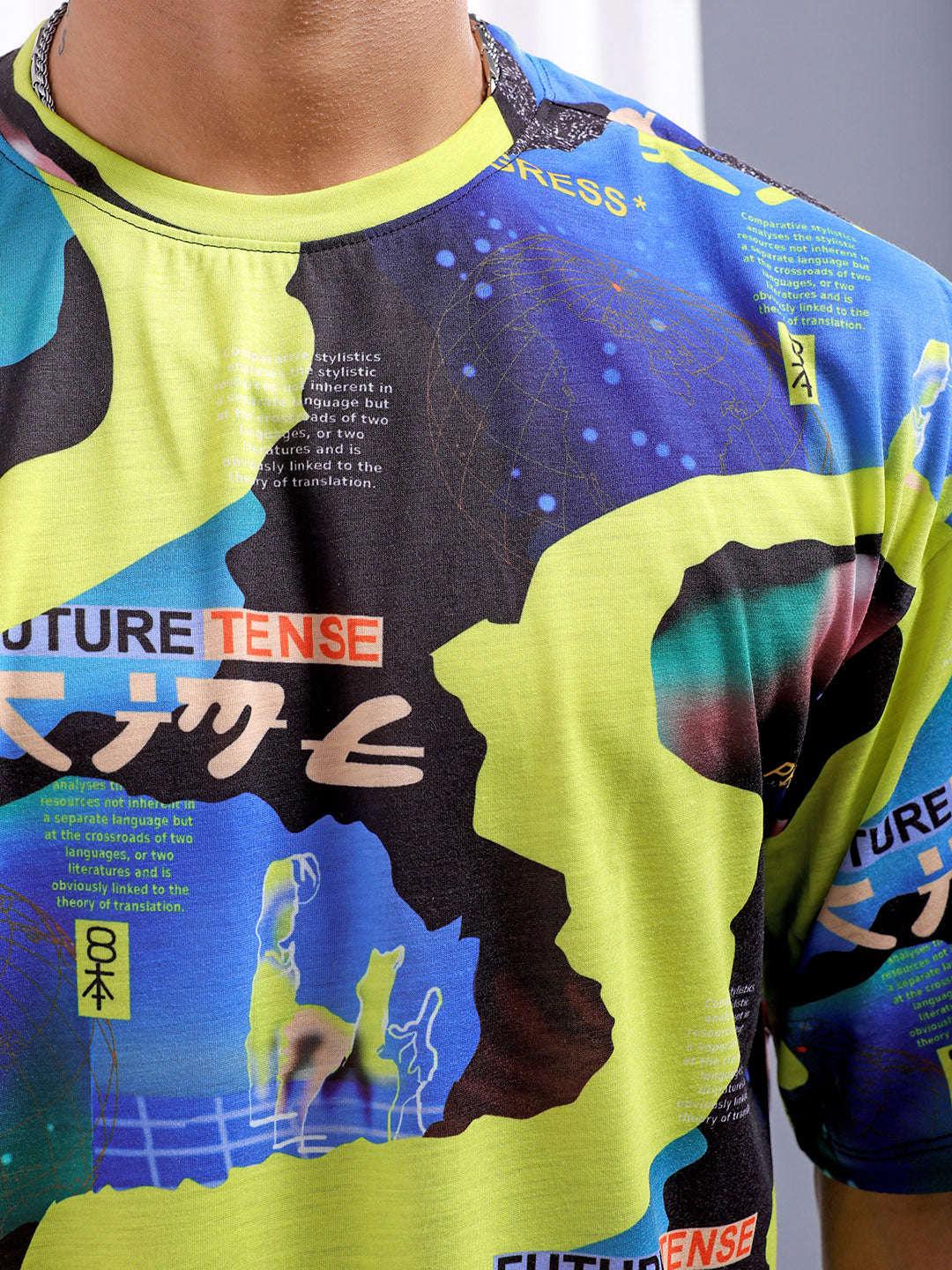 Men's Printed Oversized T-Shirt