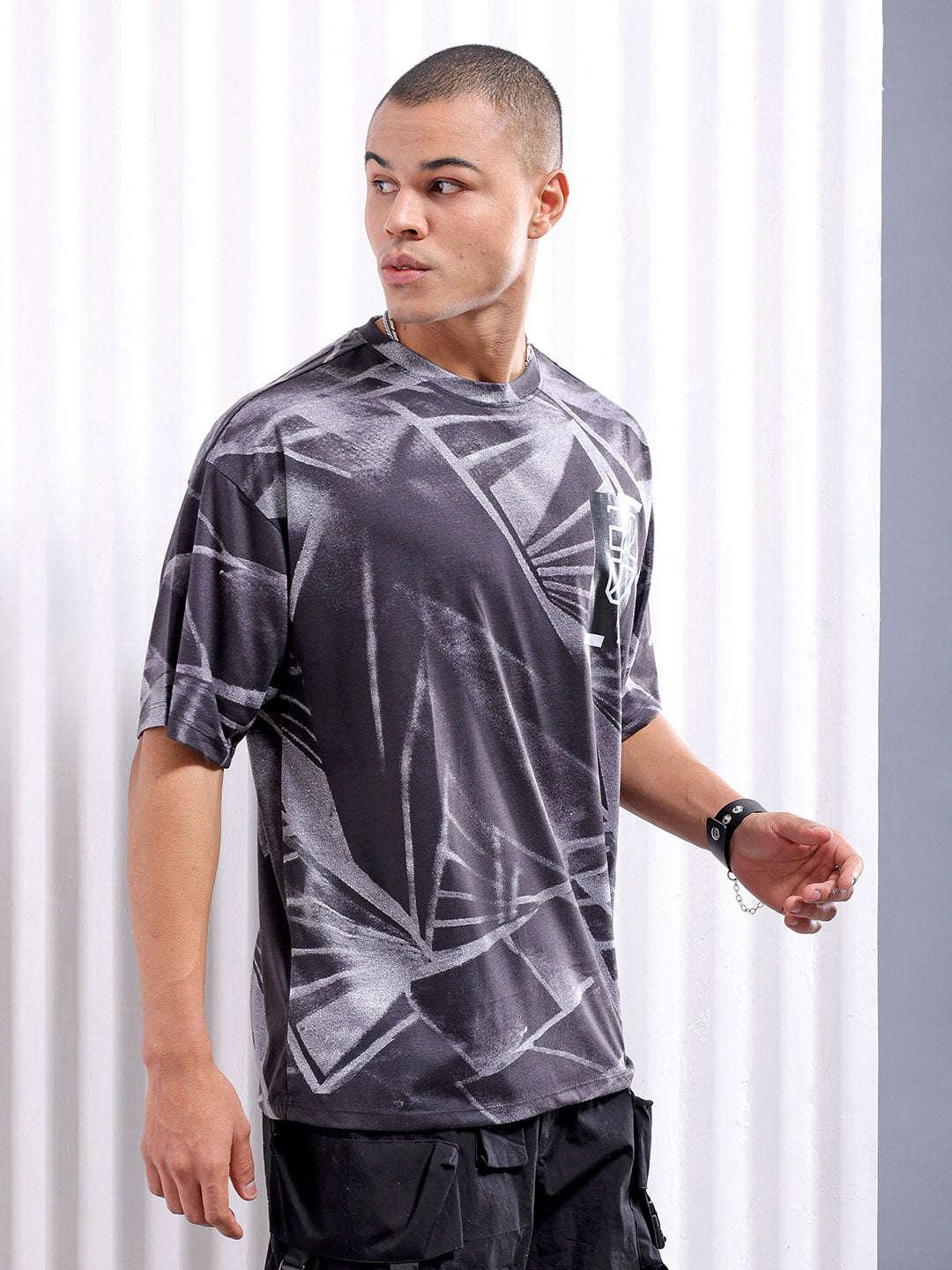 Men's Printed Oversized T-Shirt