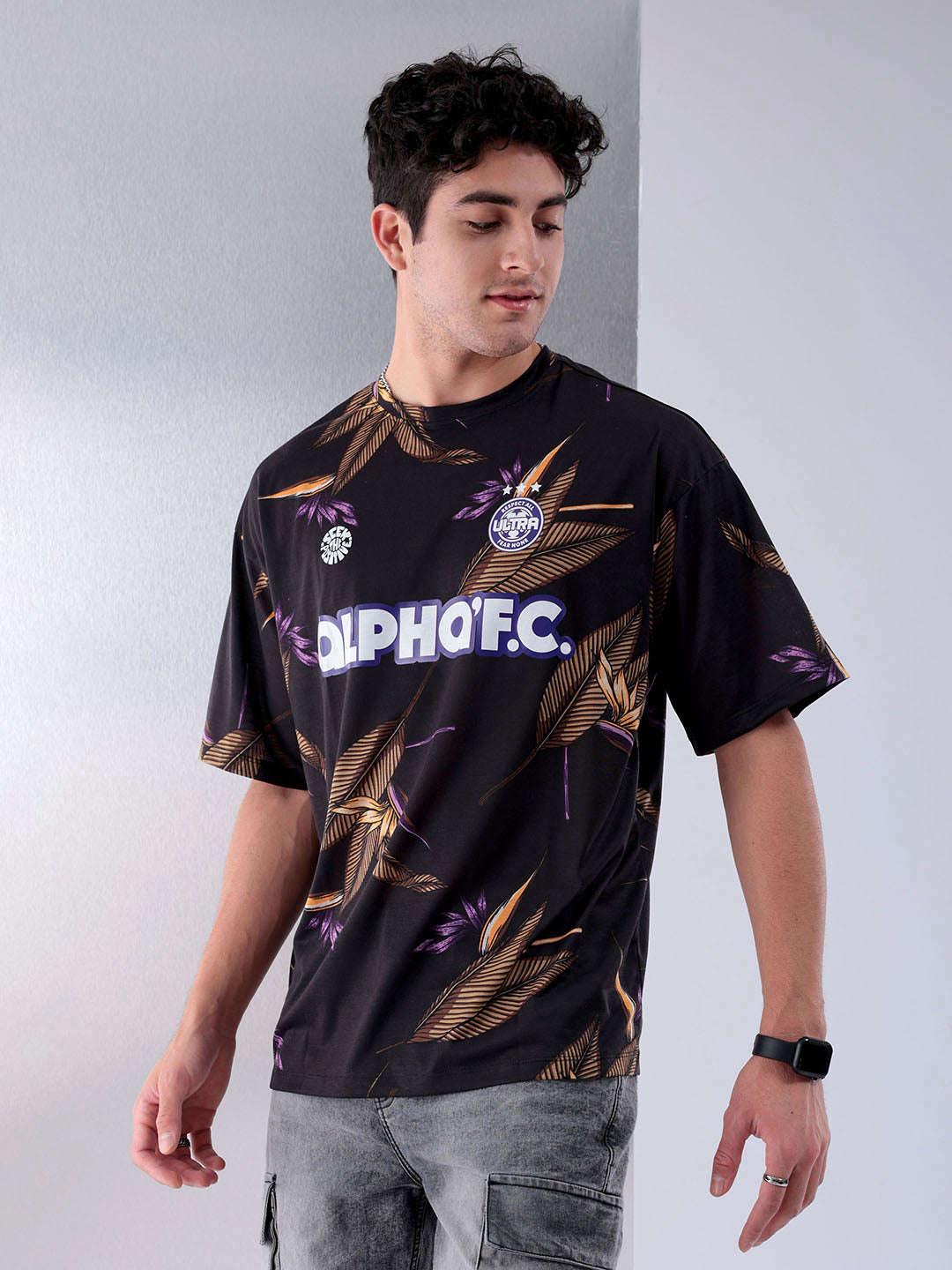 Men's Printed Oversized T-Shirt