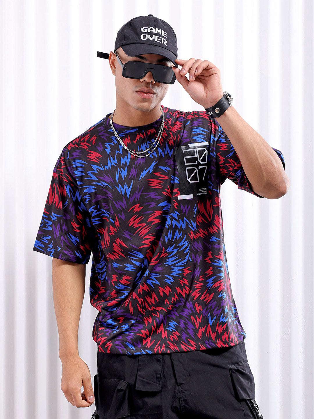 Men's Printed Oversized T-Shirt