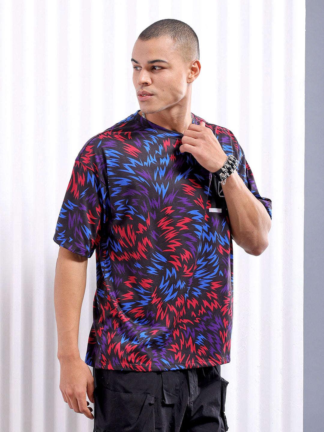 Men's Printed Oversized T-Shirt