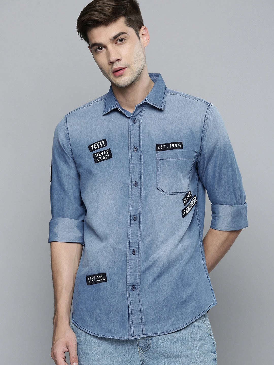 Men's Denim Shirt