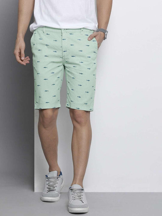 Men's Nautical Printed Shorts