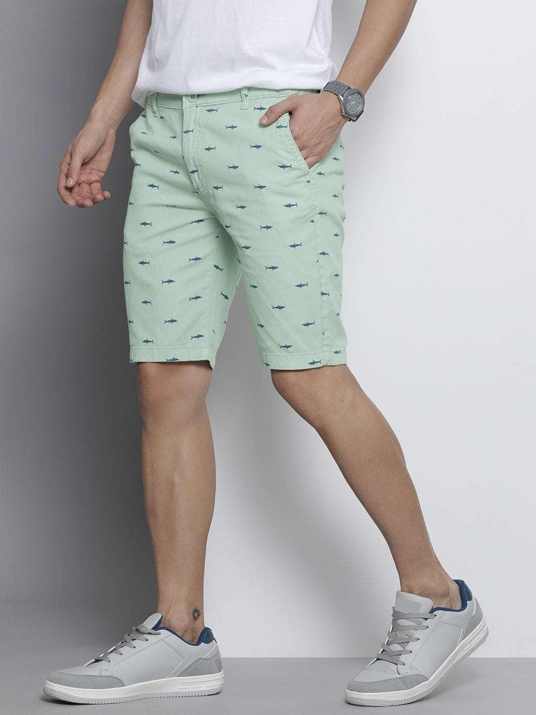 Men's Nautical Printed Shorts