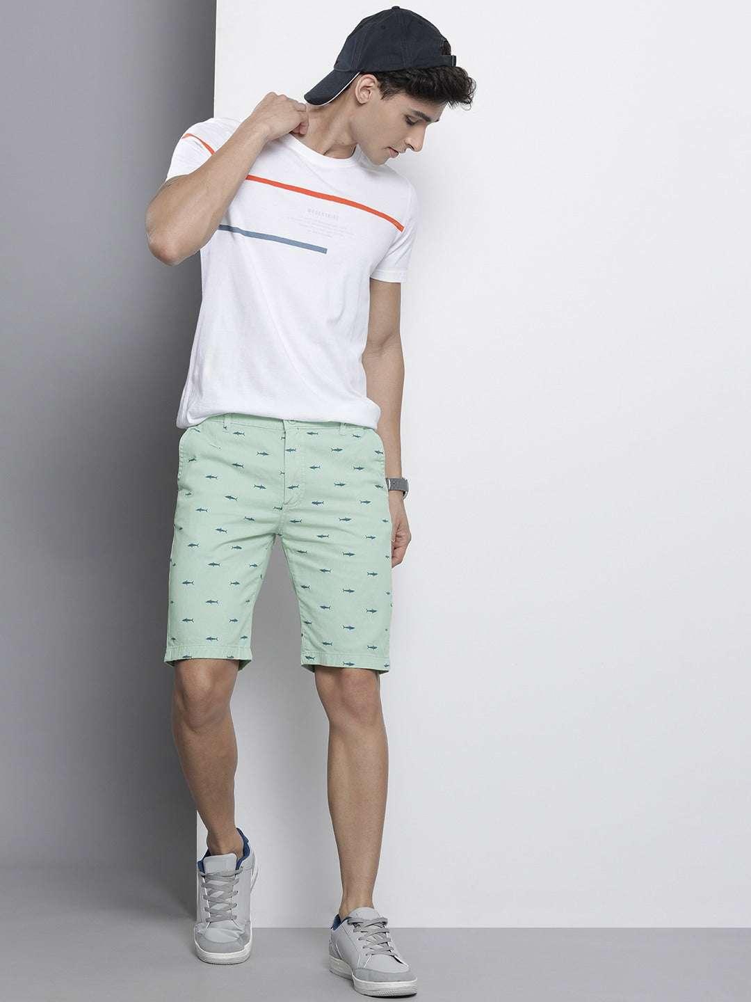 Men's Nautical Printed Shorts