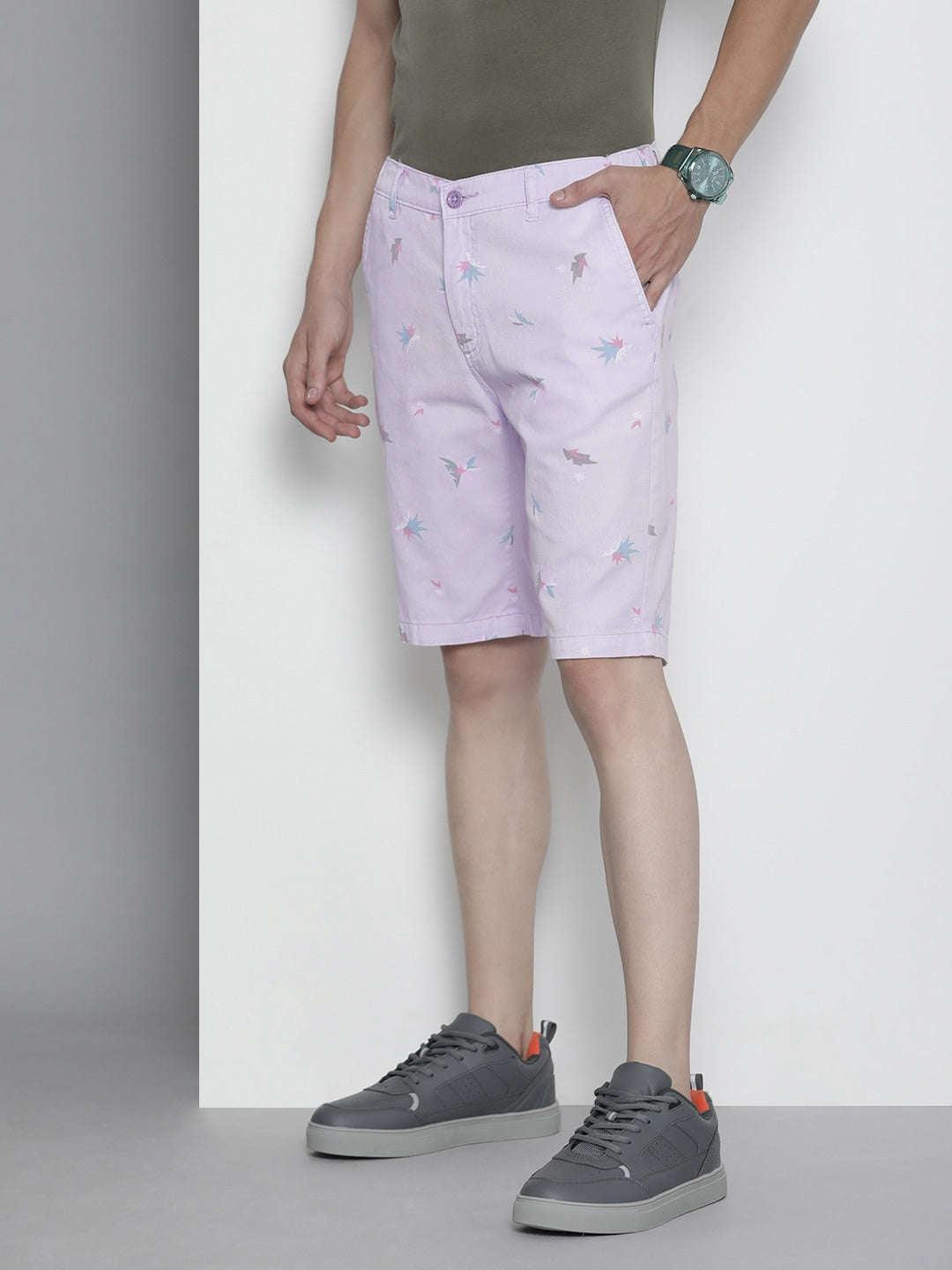 Men's Abstract Printed Shorts