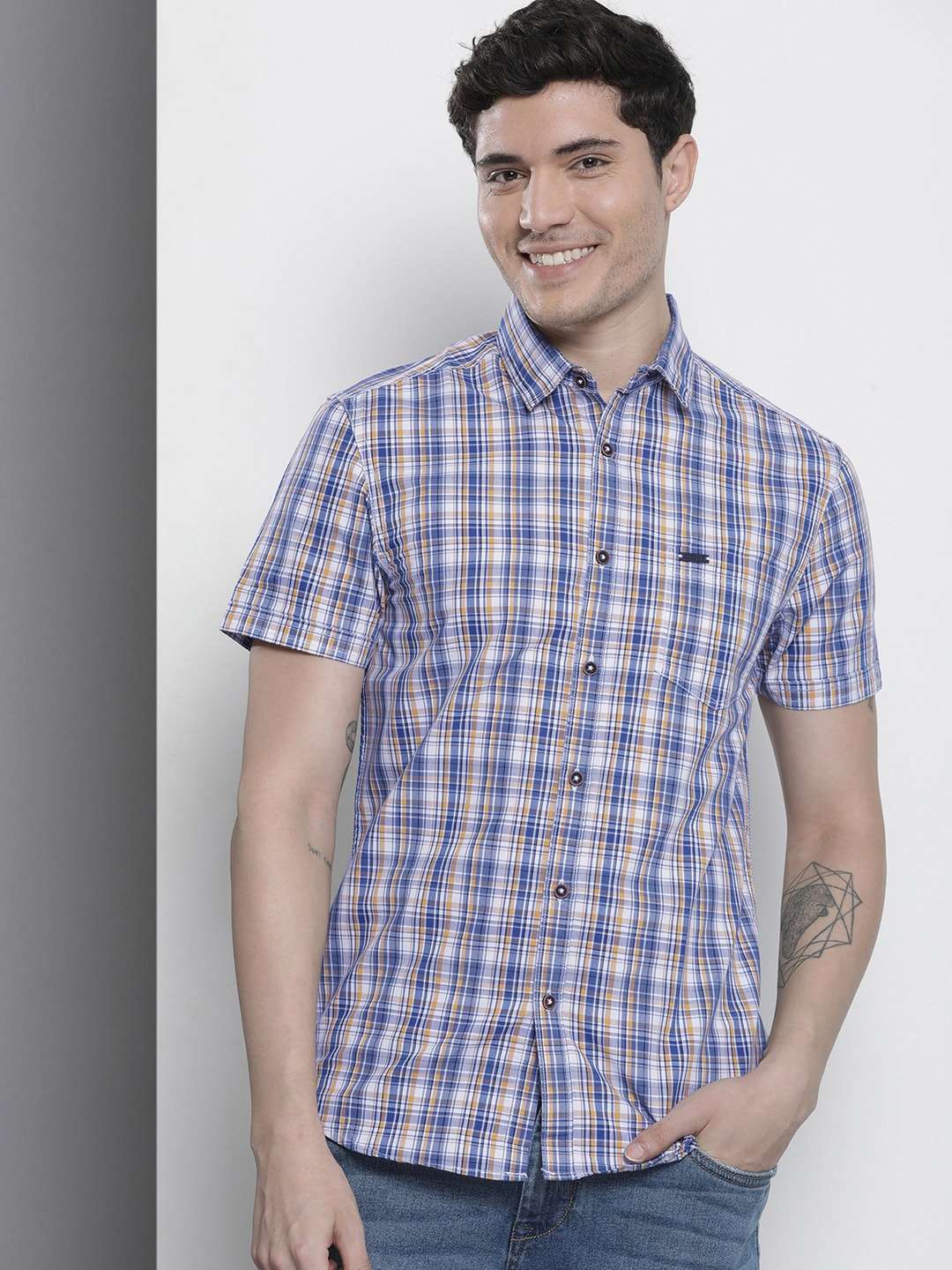 Men's Checked Shirt