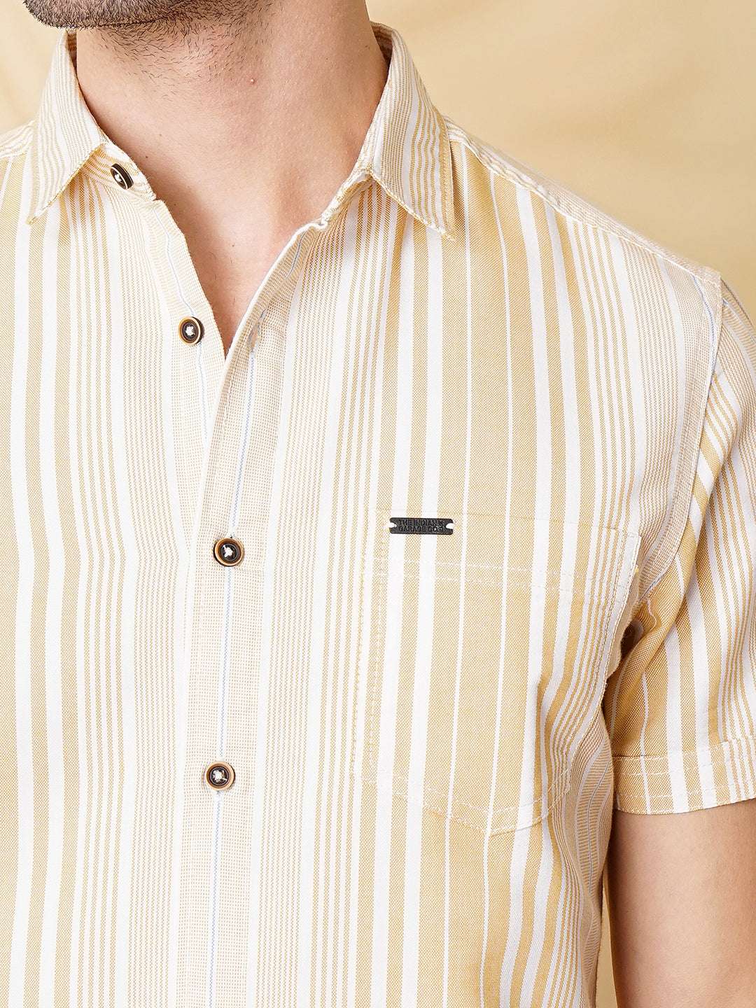 Men's Casual Striped Shirt