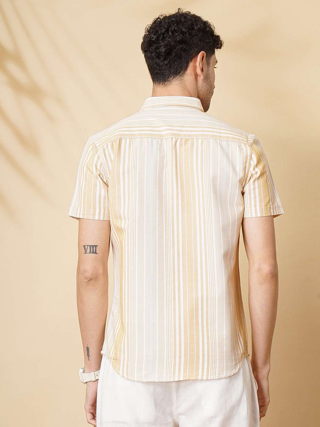 Men's Casual Striped Shirt