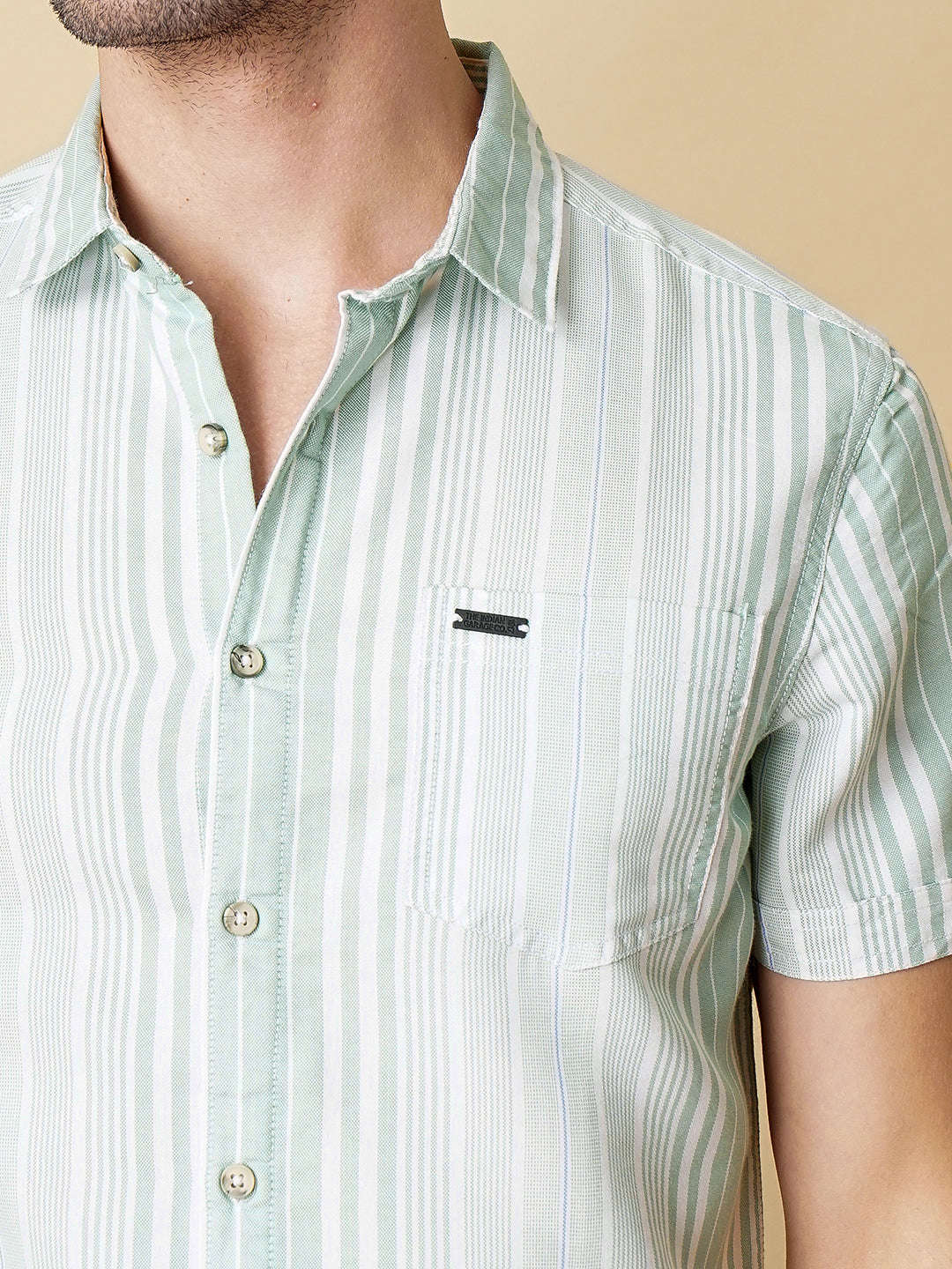 Men's Casual Striped Shirt