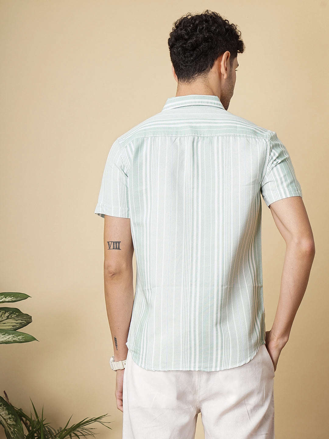 Men's Casual Striped Shirt