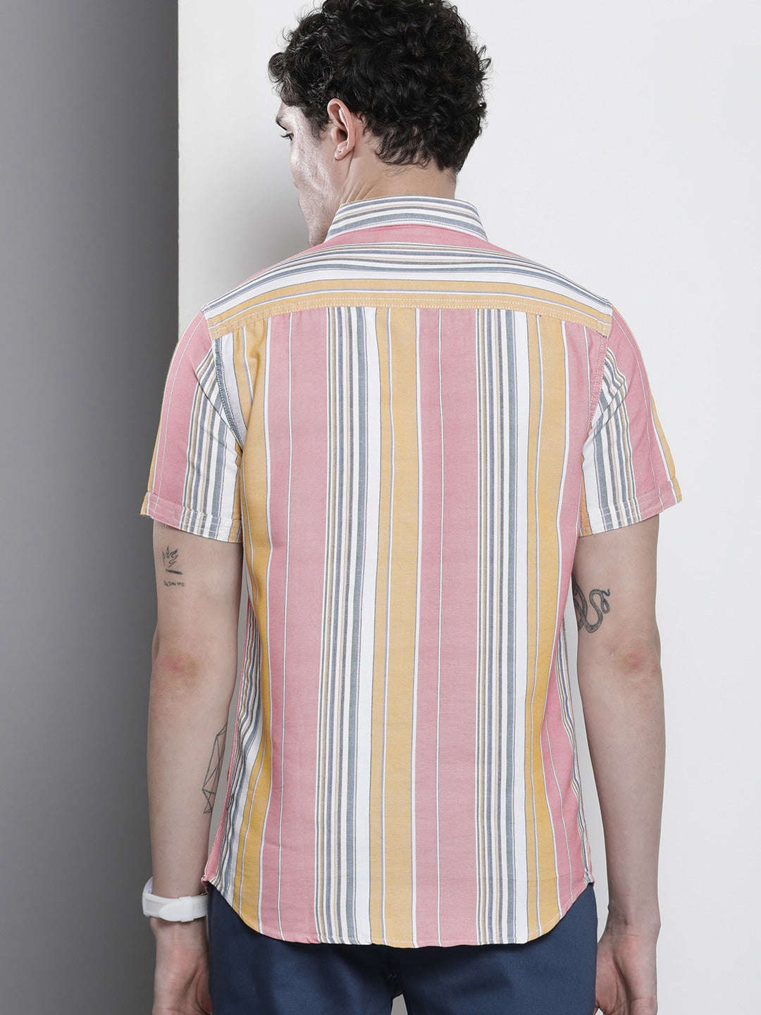 Men's Casual Striped Shirt