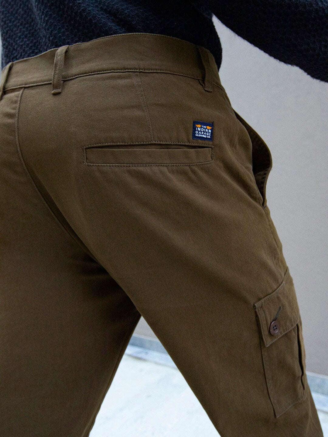 Men's Solid Trouser