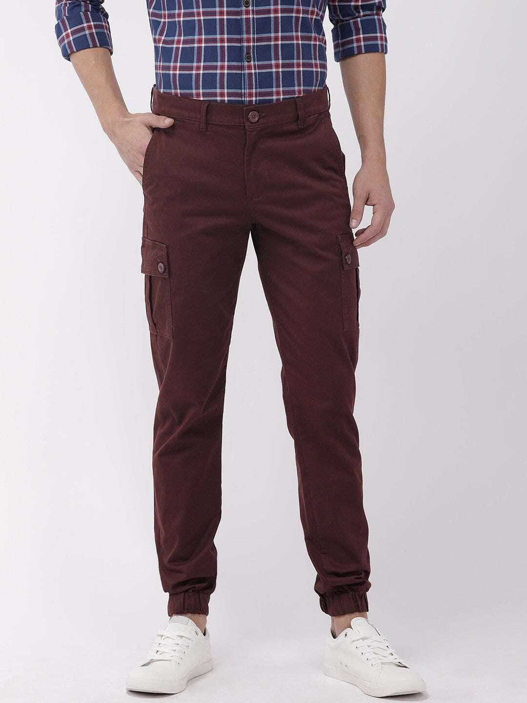 Men's Solid Trouser