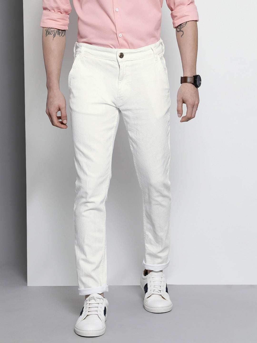 Men's Solid Jeans