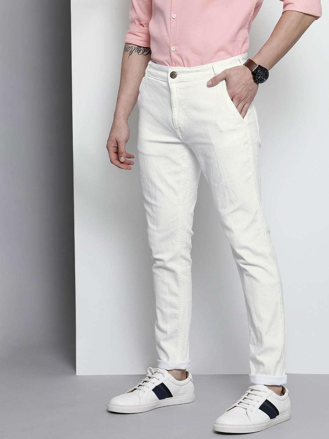 Men's Solid Jeans