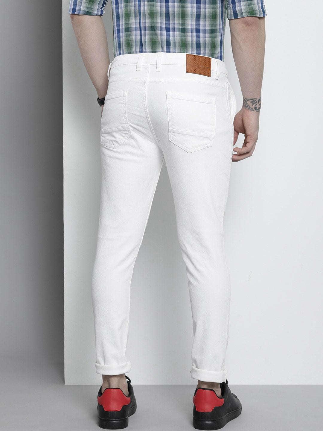 Men's Solid Jeans