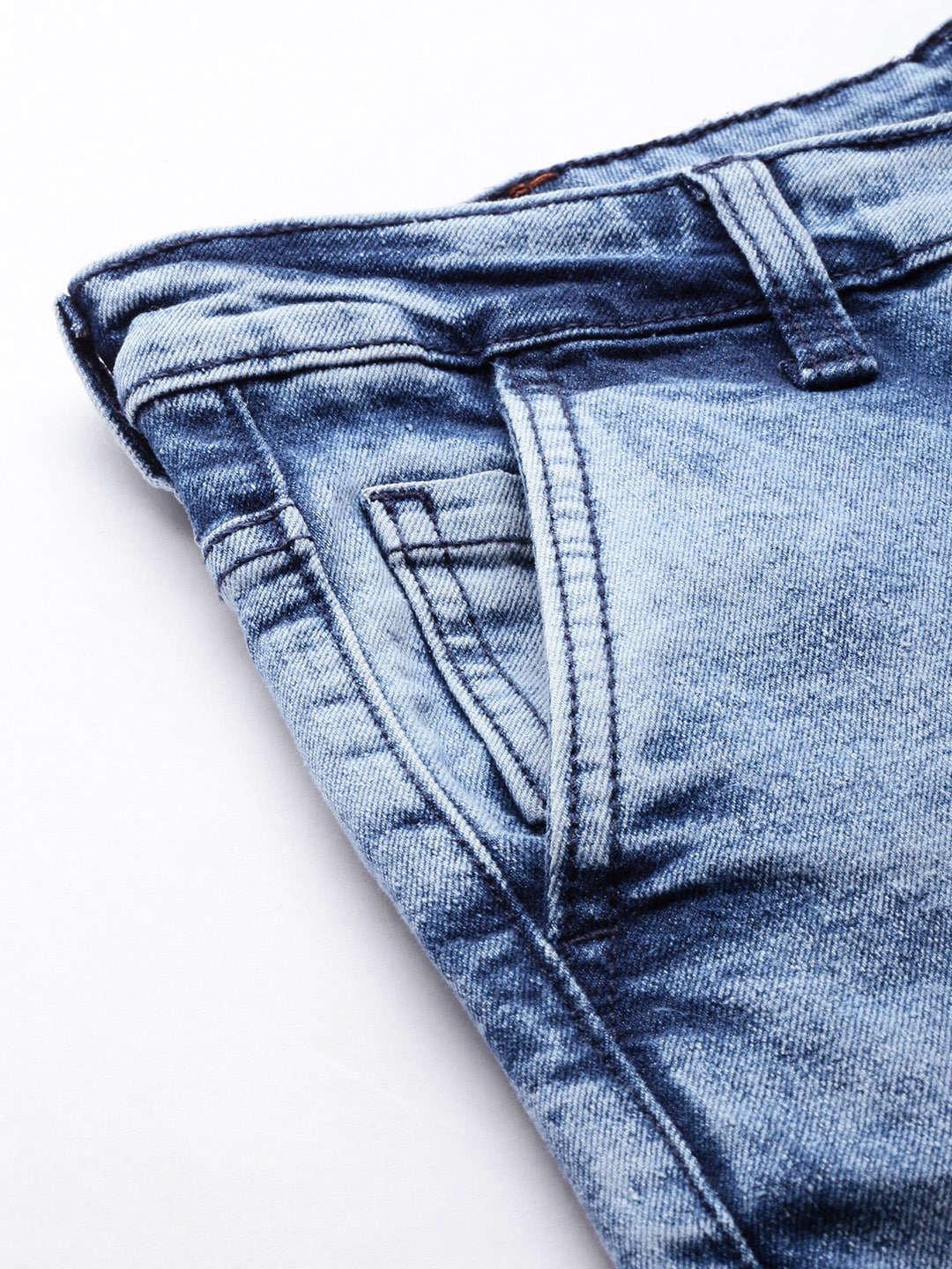 Men's Solid Jeans