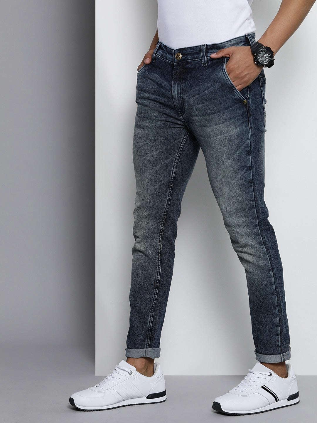 Men's Solid Jeans