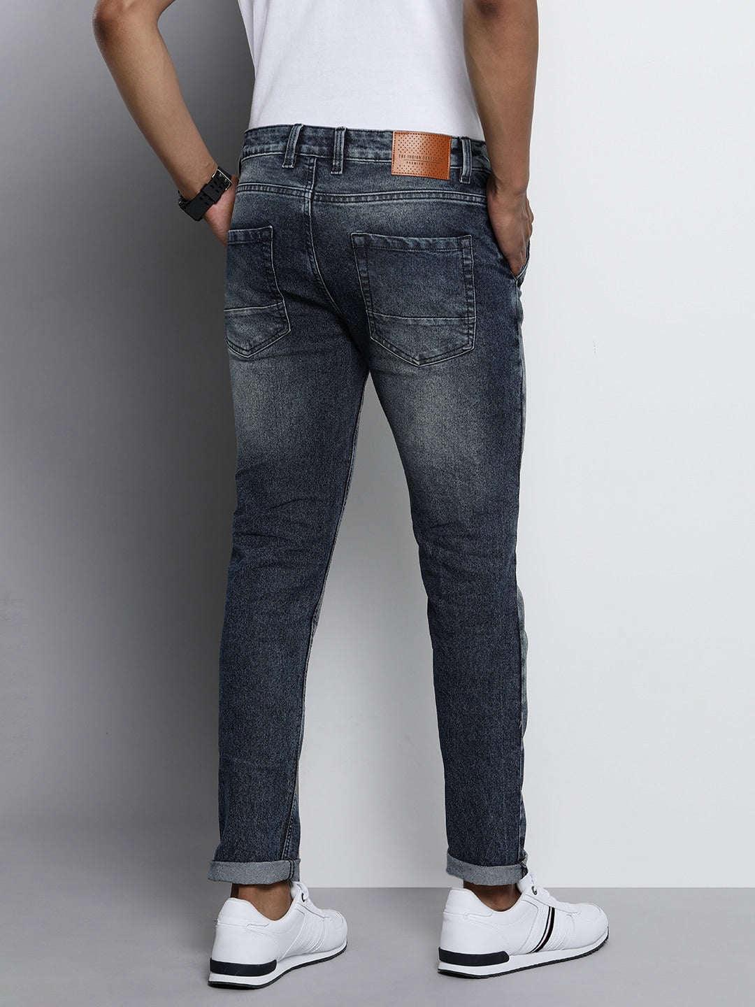 Men's Solid Jeans