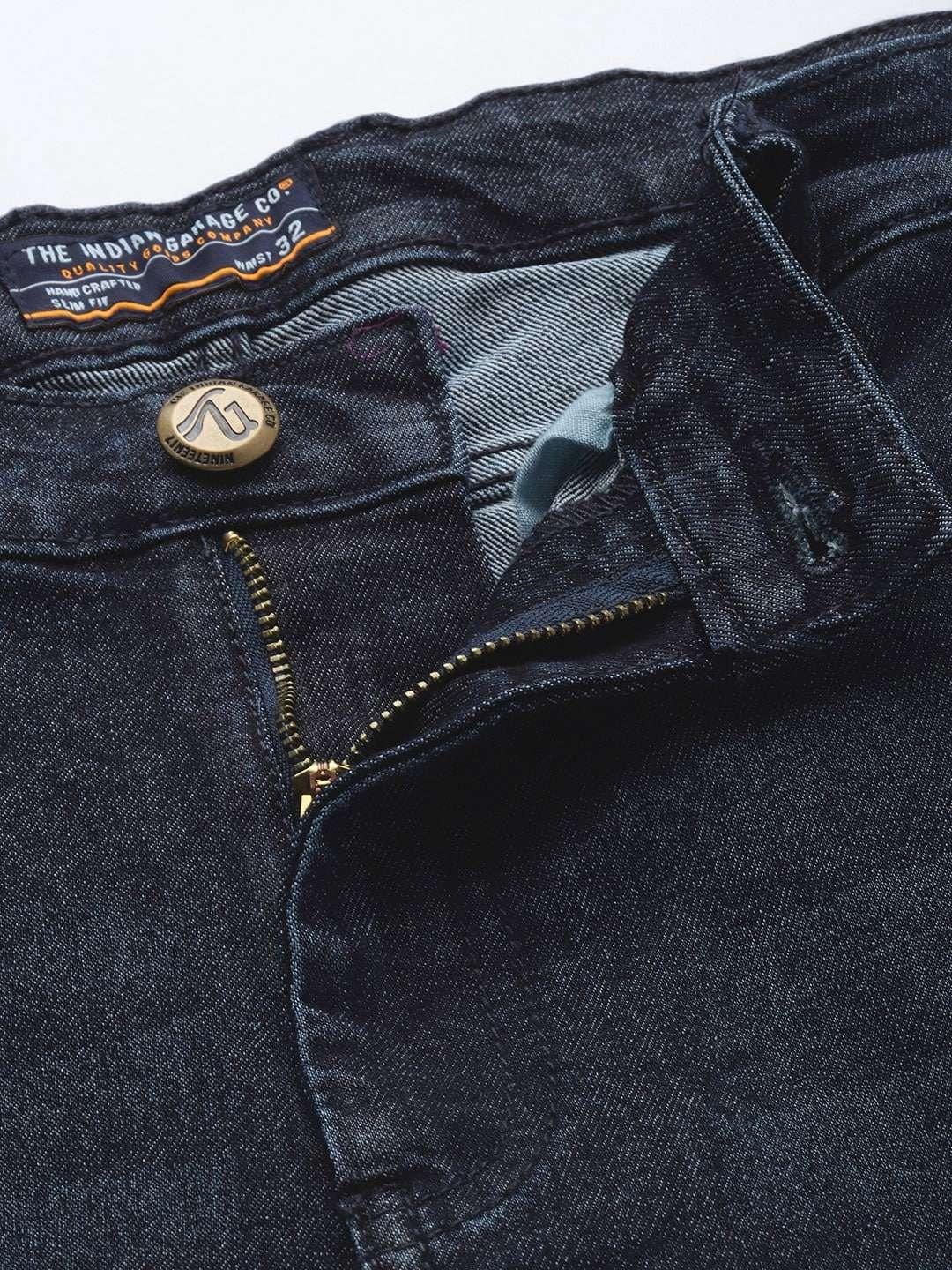 Men's Solid Jeans