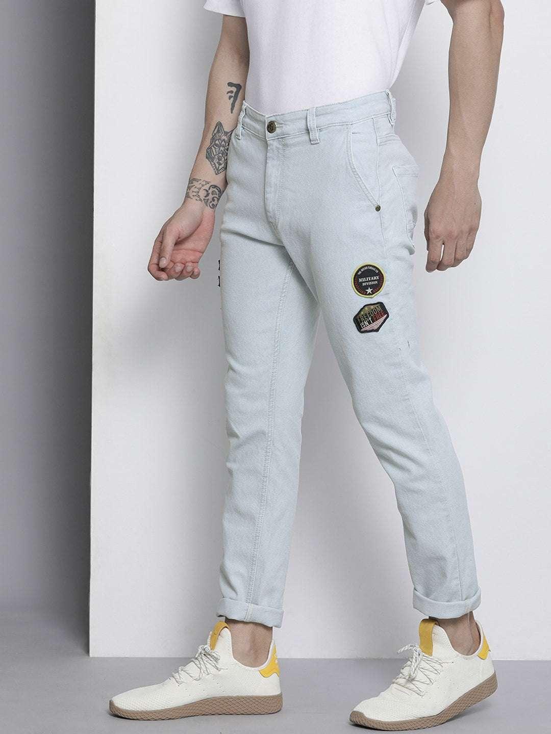 Men's Solid Jeans