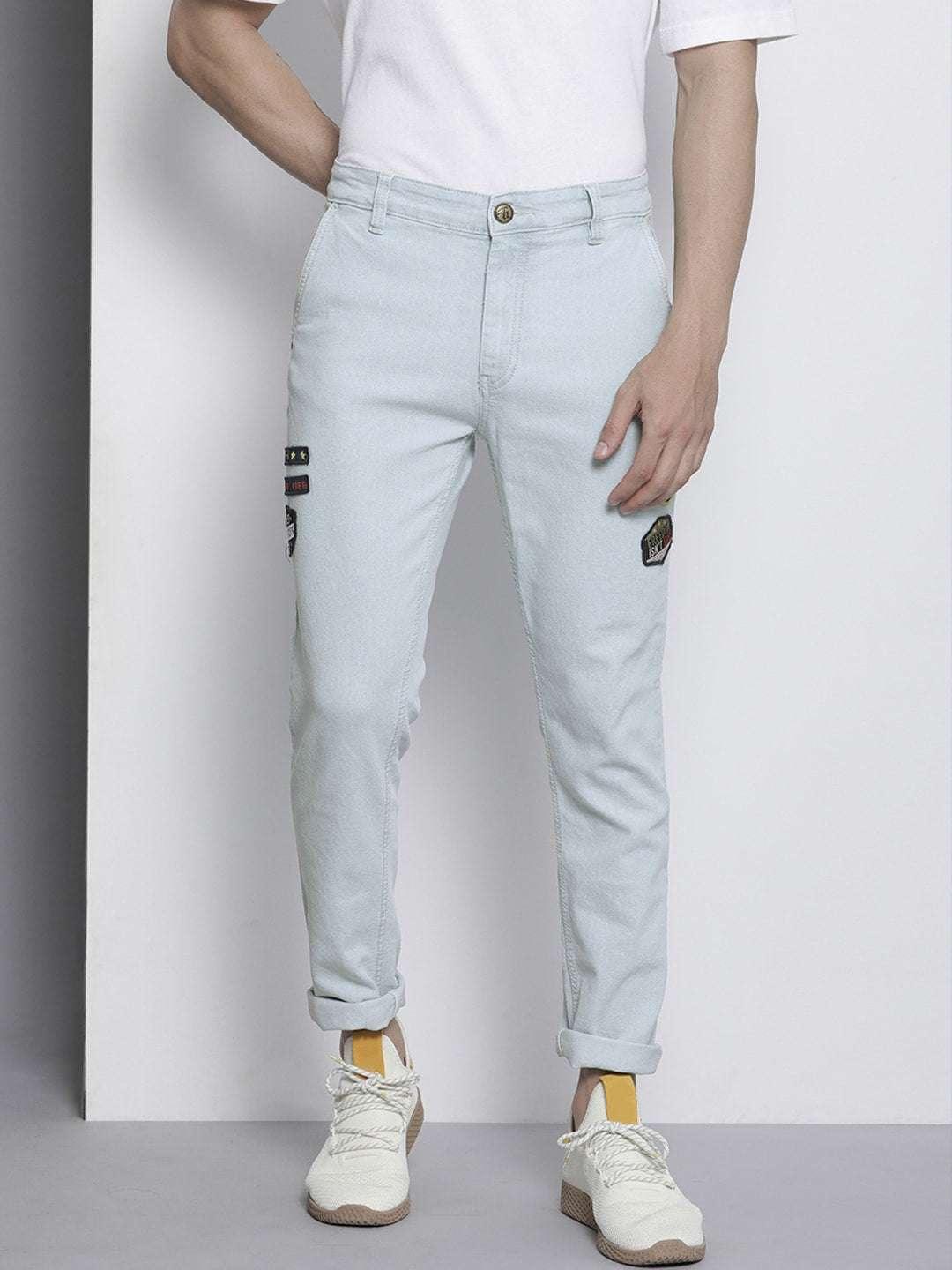 Men's Solid Jeans