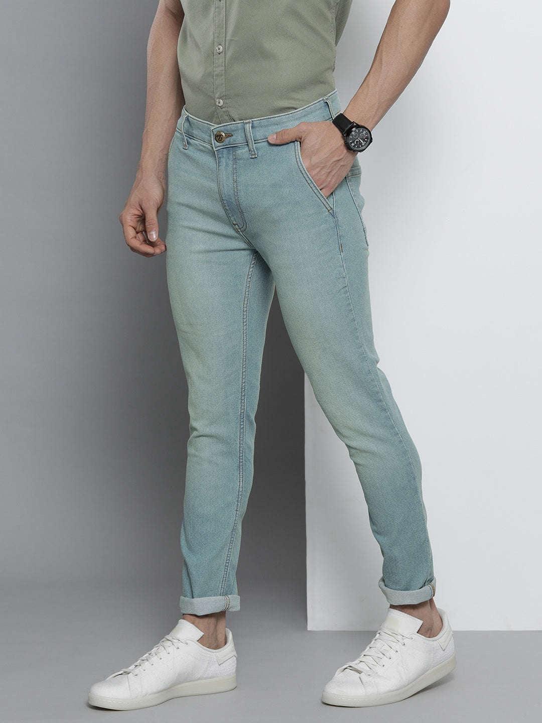 Men's Solid Jeans