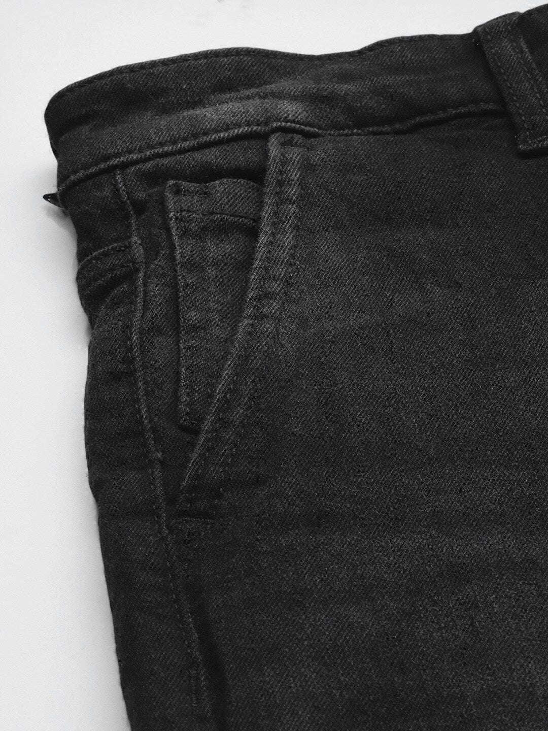 Men's Solid Jeans