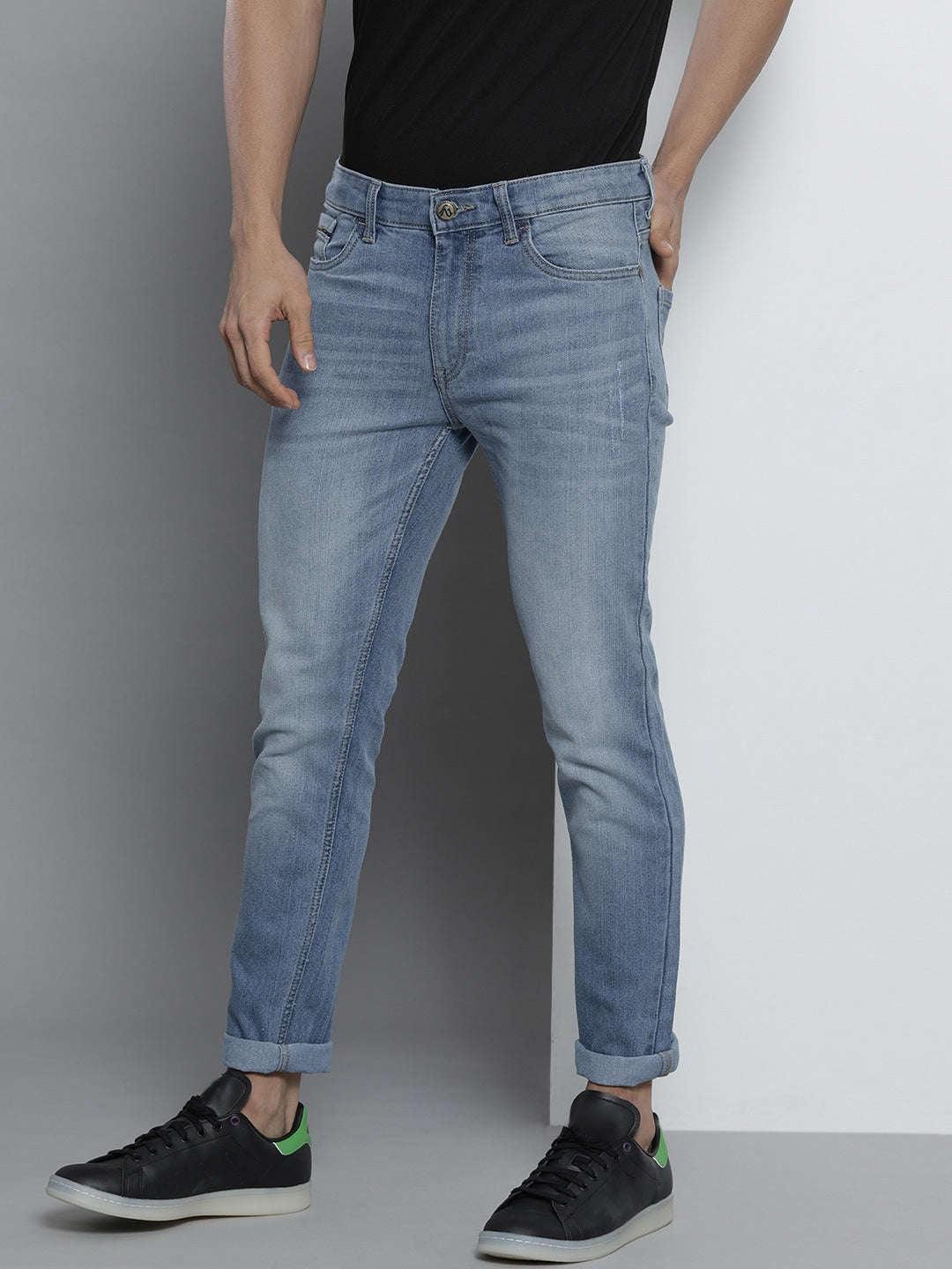 Men's Solid Jeans