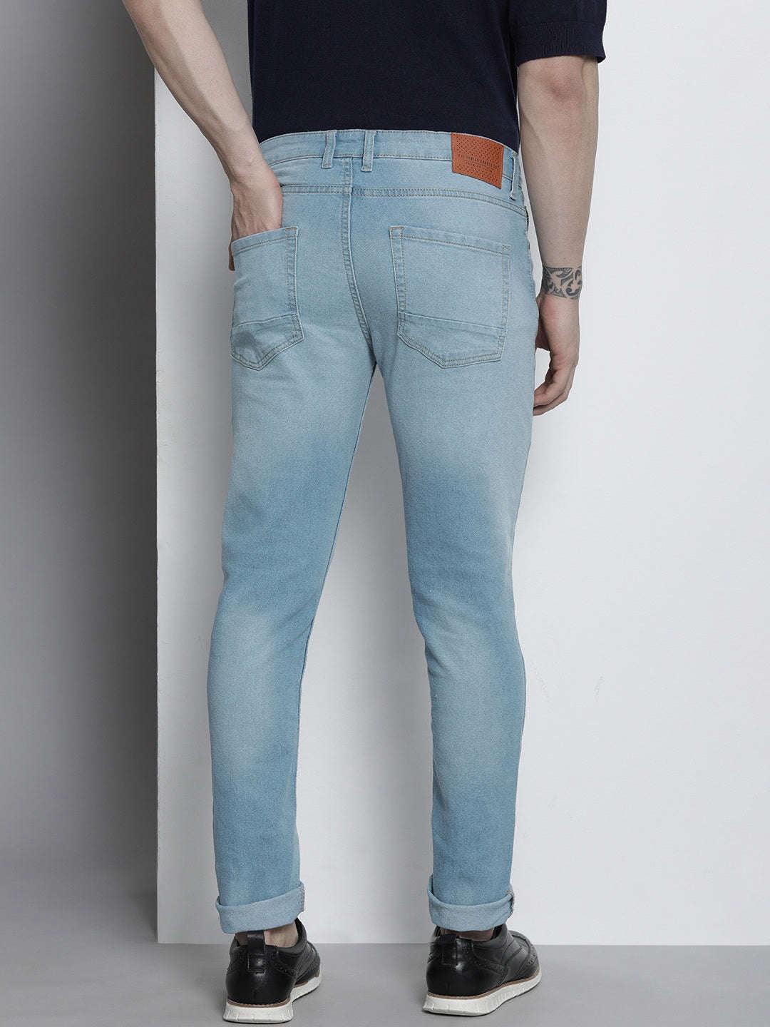 Men's Solid Jeans