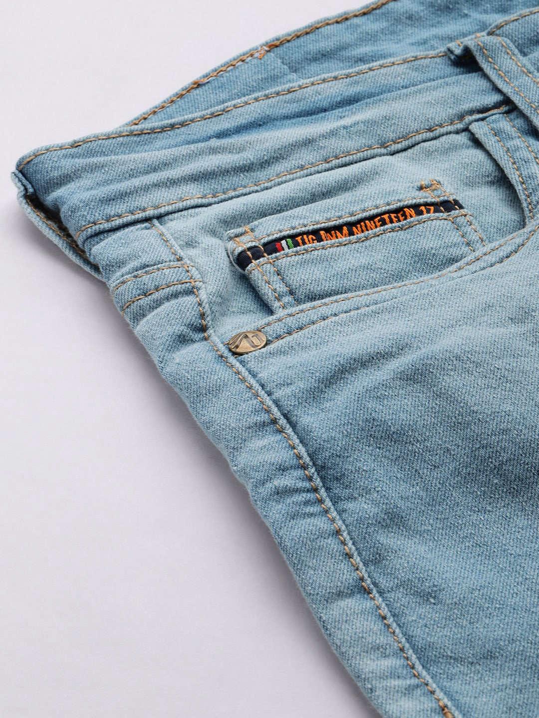 Men's Solid Jeans