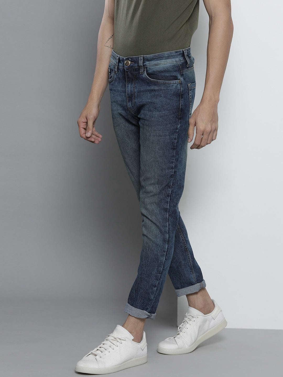 Men's Solid Jeans