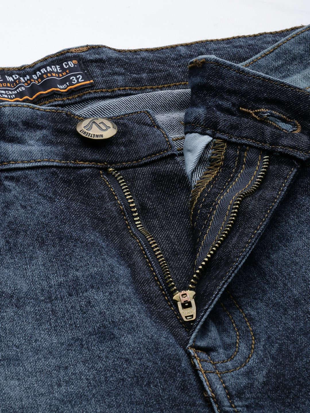 Men's Solid Jeans