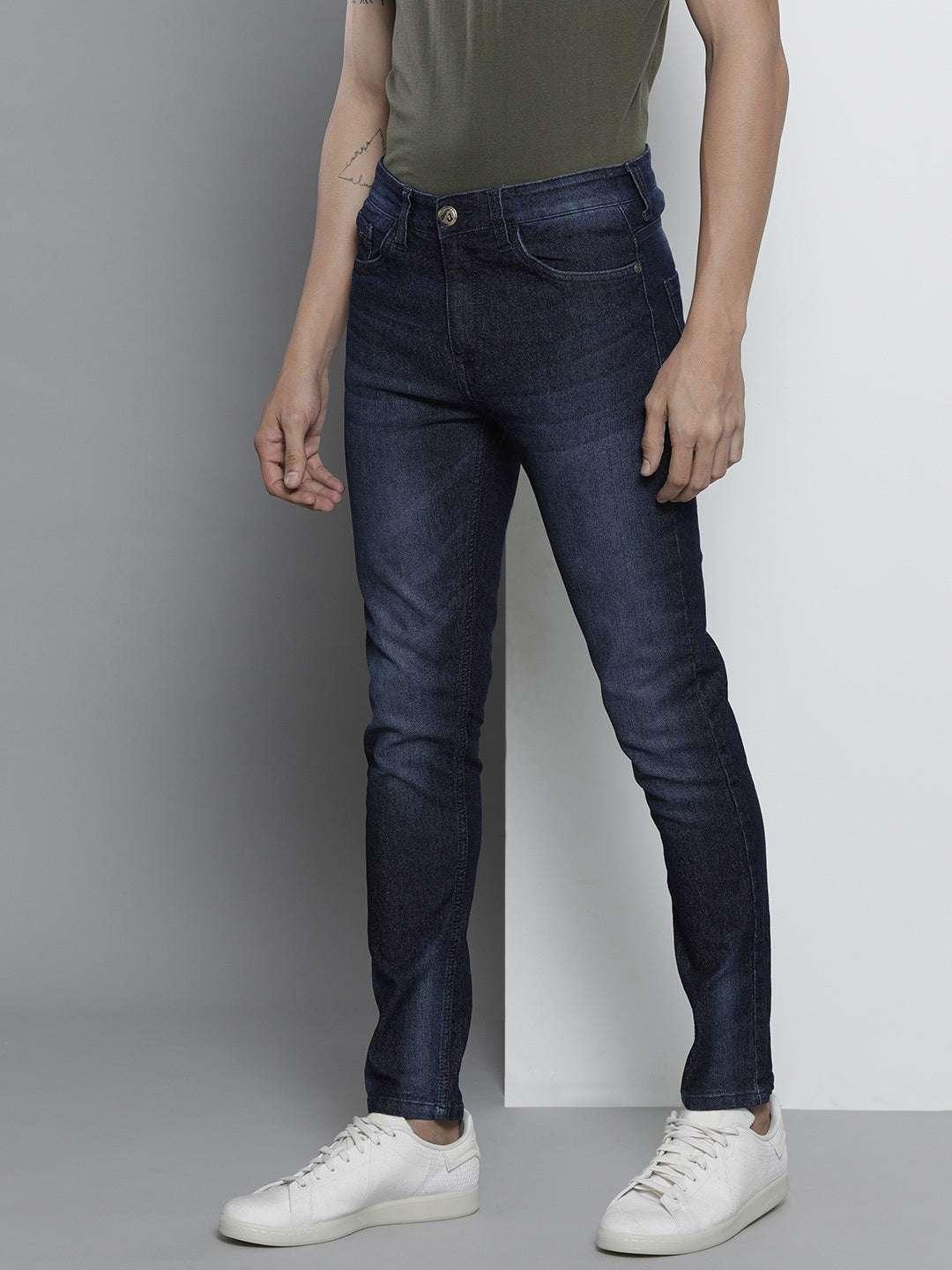 Men's Solid Jeans