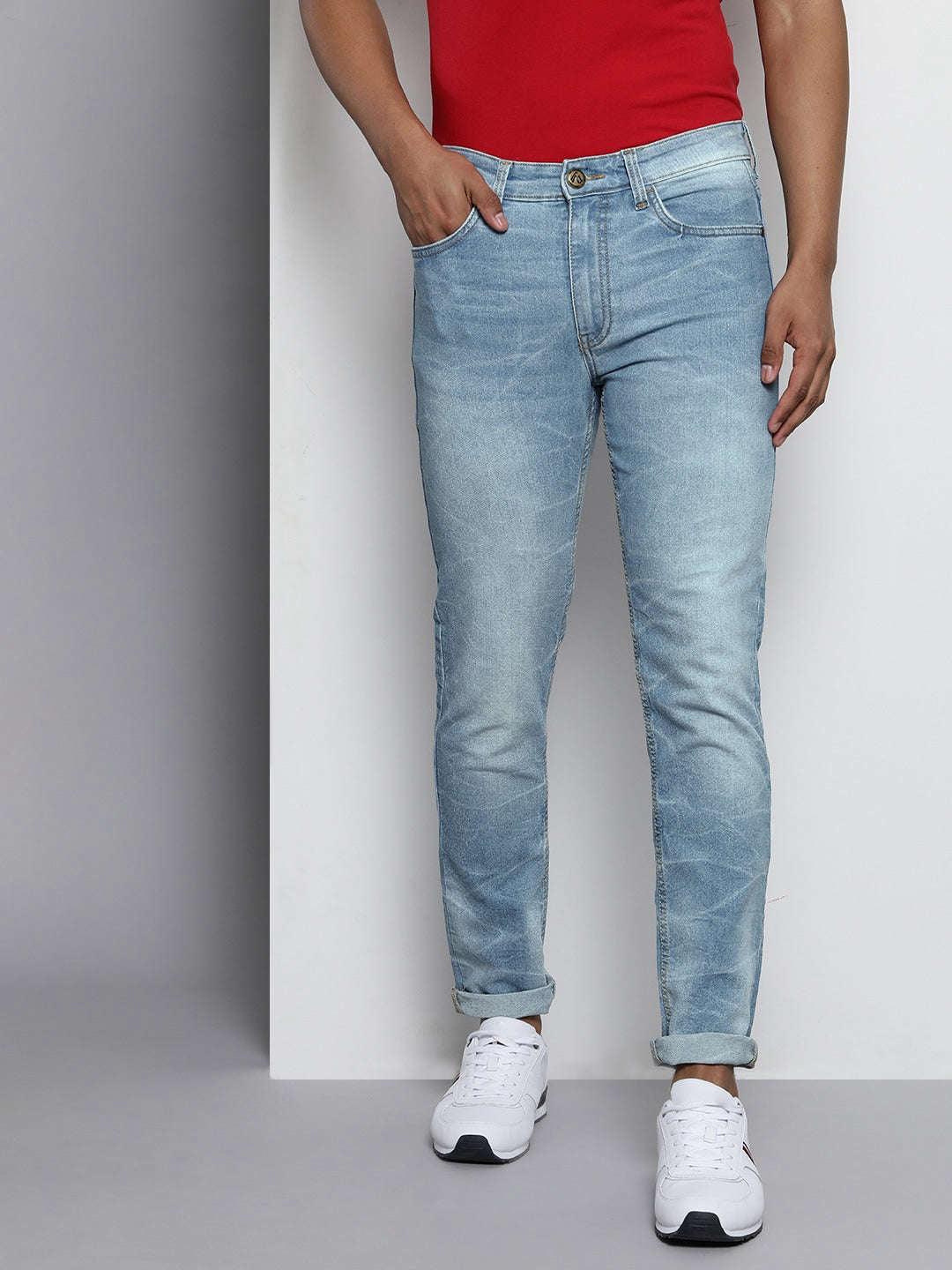 Men's Solid Jeans