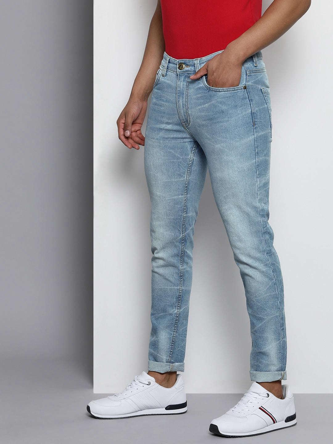 Men's Solid Jeans