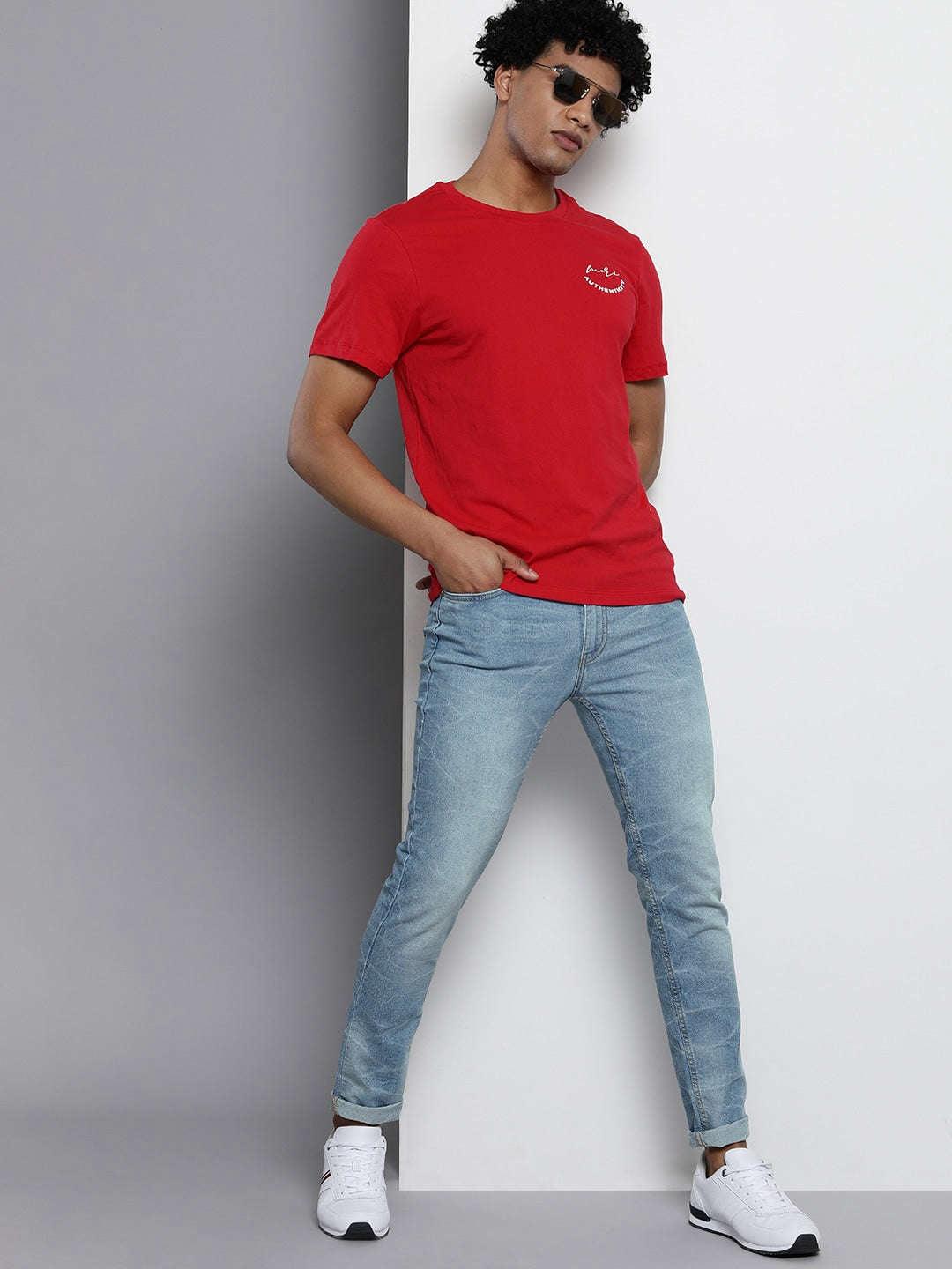 Men's Solid Jeans