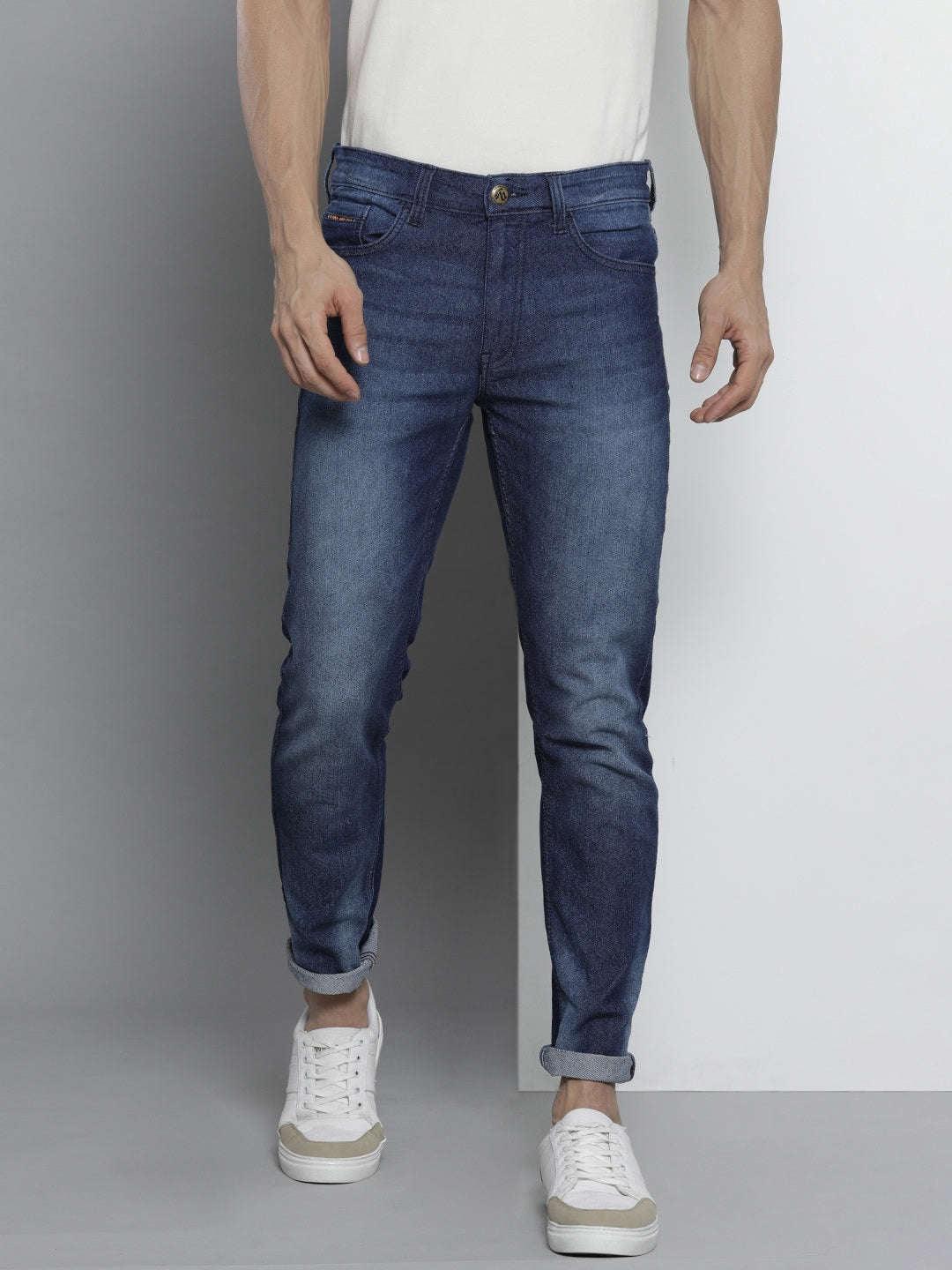 Men's Solid Jeans