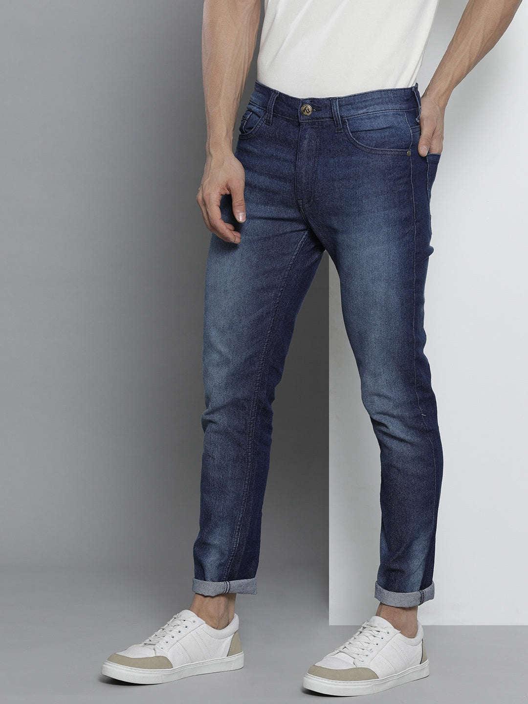 Men's Solid Jeans