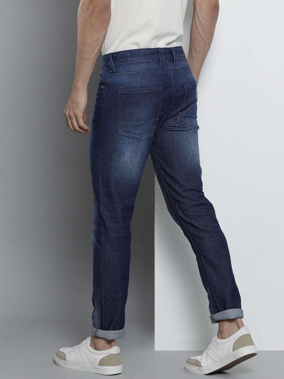 Men's Solid Jeans