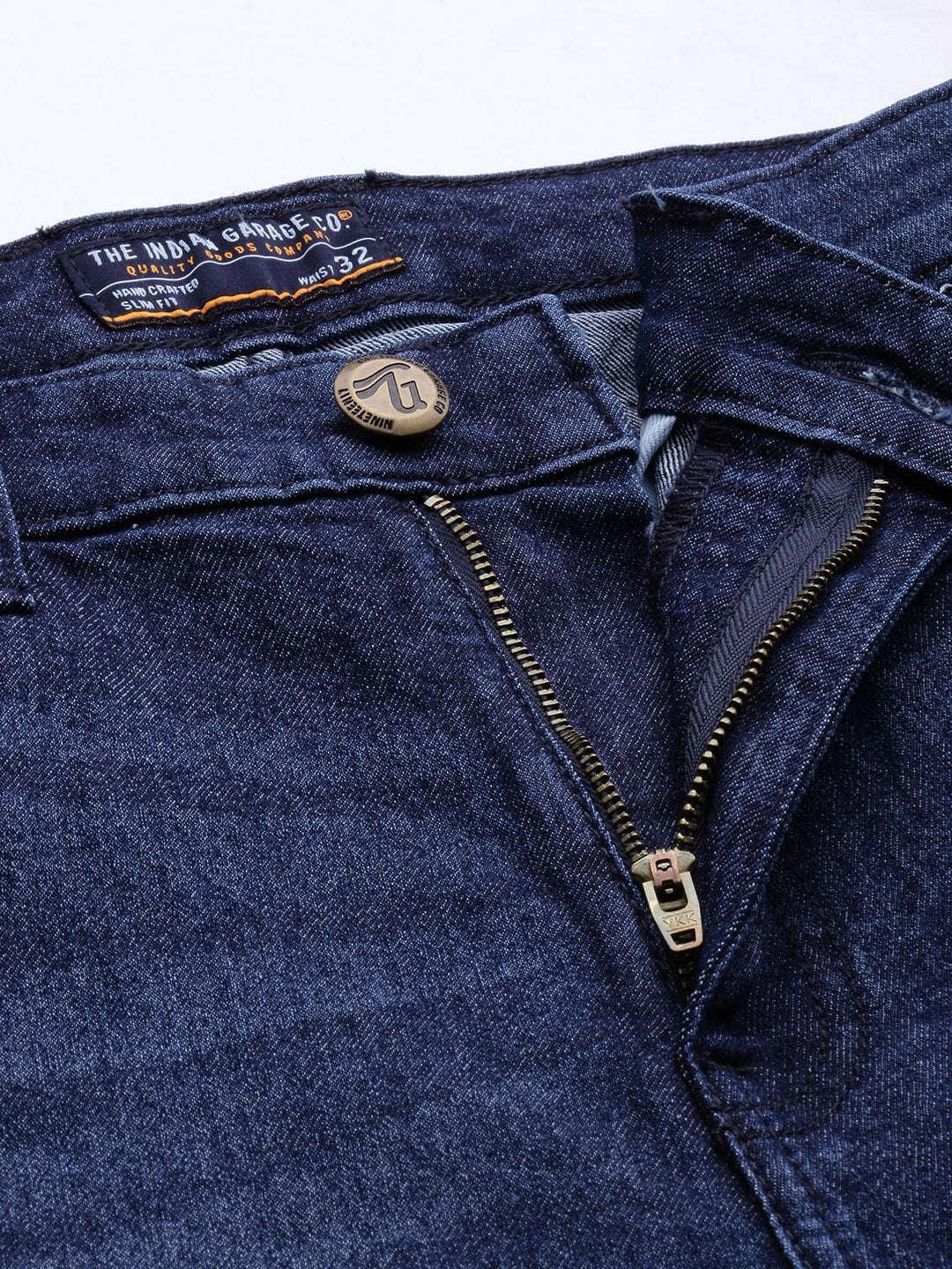 Men's Solid Jeans