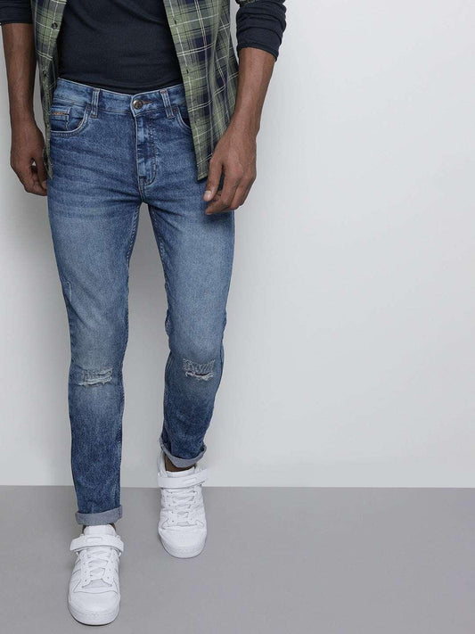 Men's Solid Jeans