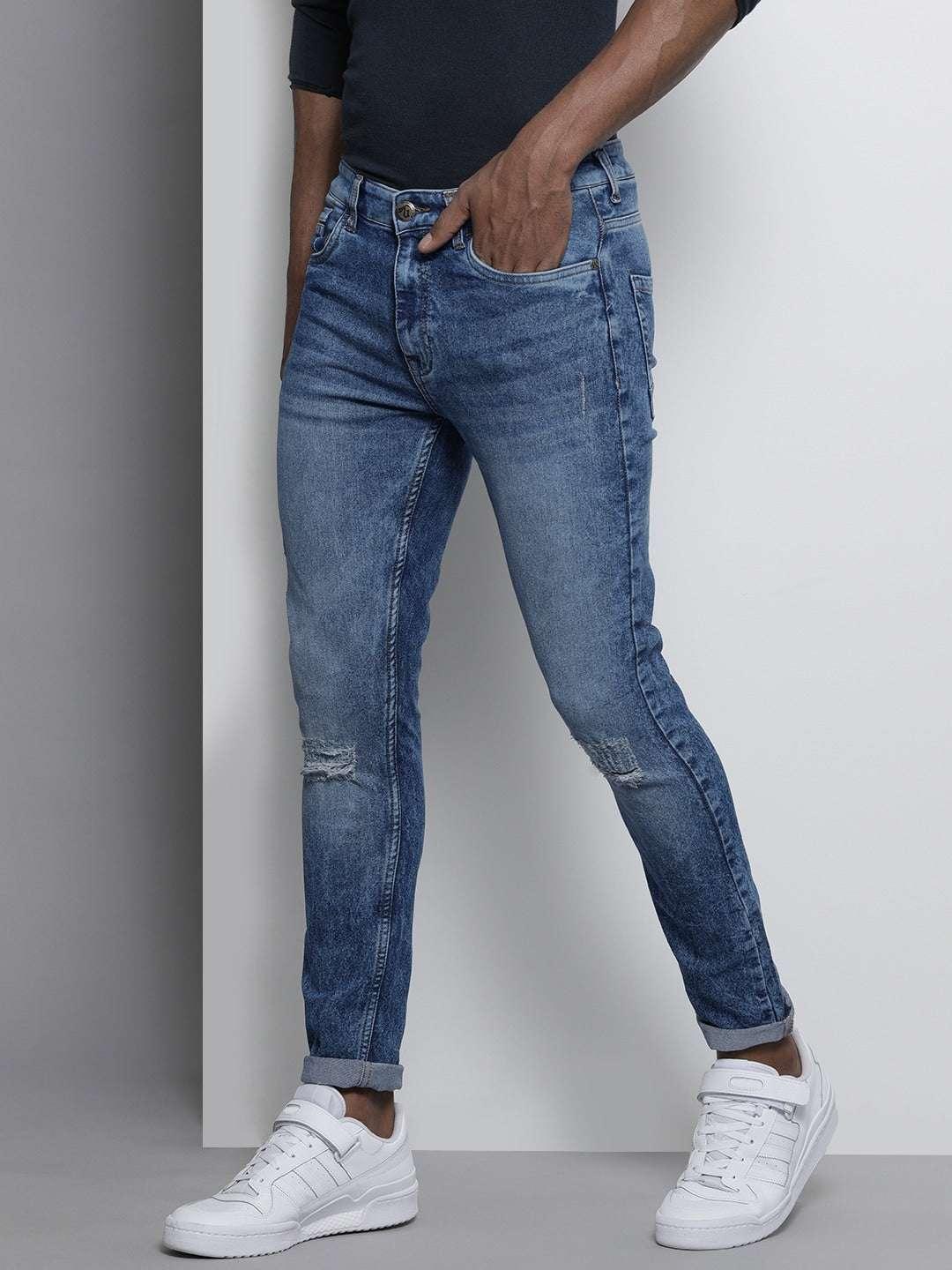 Men's Solid Jeans