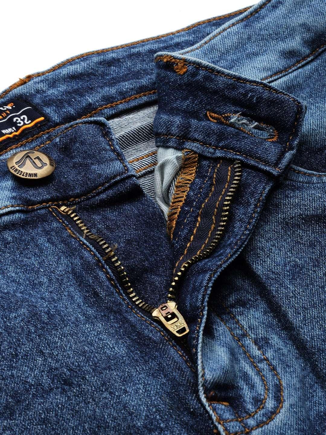 Men's Solid Jeans