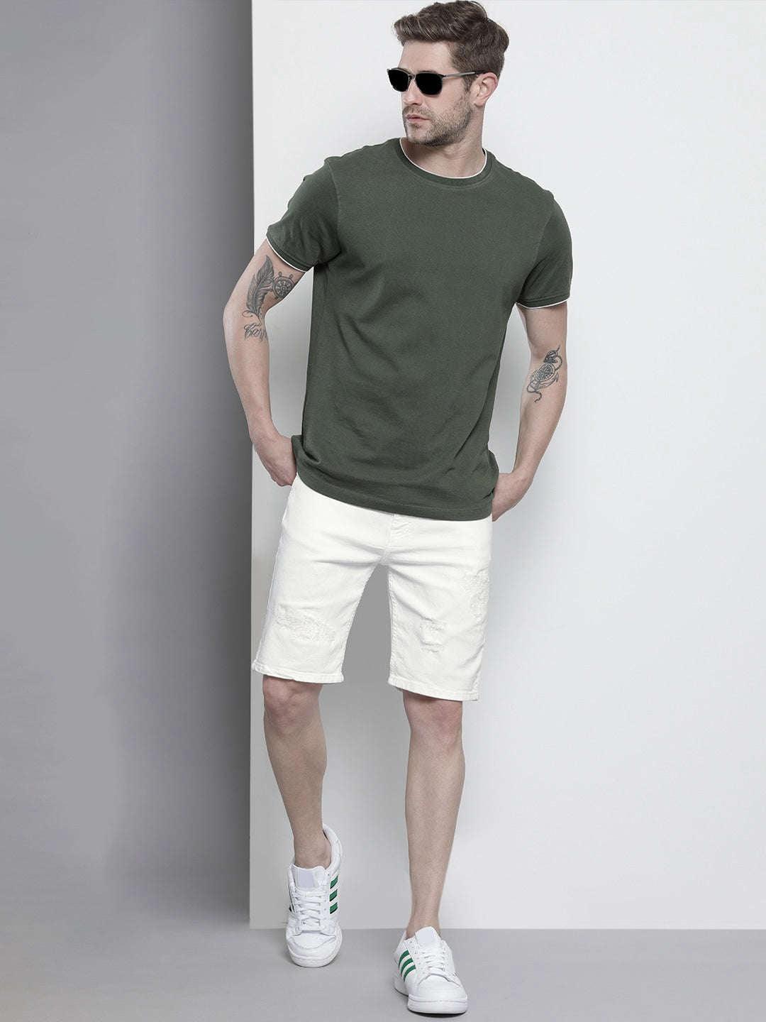 Men's Solid Shorts