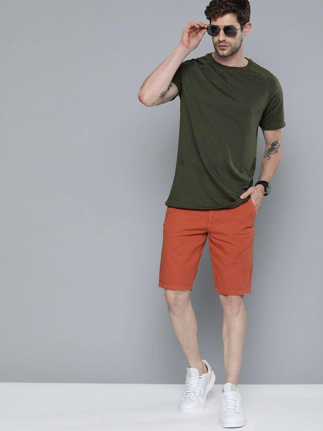 Men's Solid Shorts