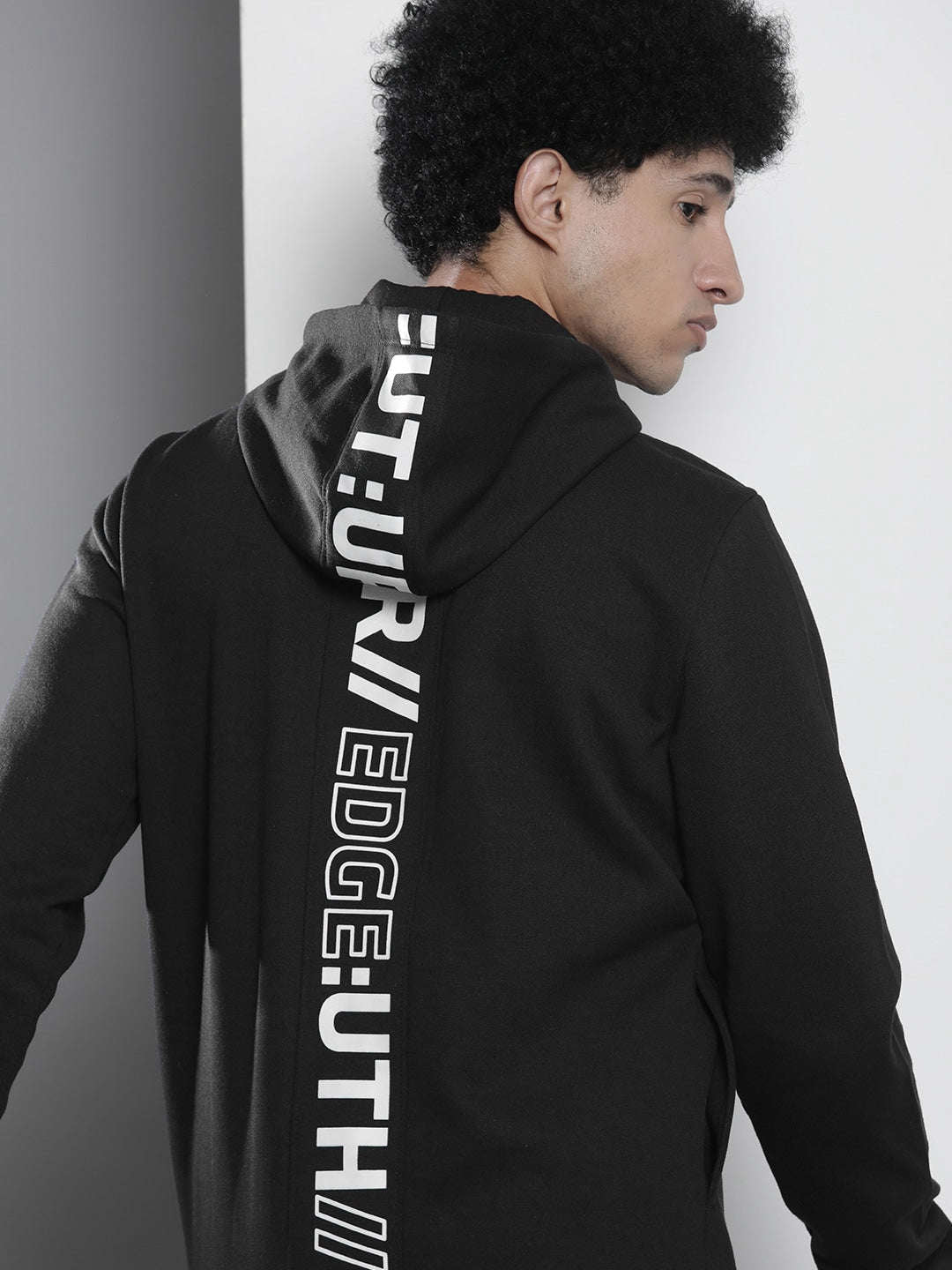 Men's Back Printed Regular Fit Sweatshirt