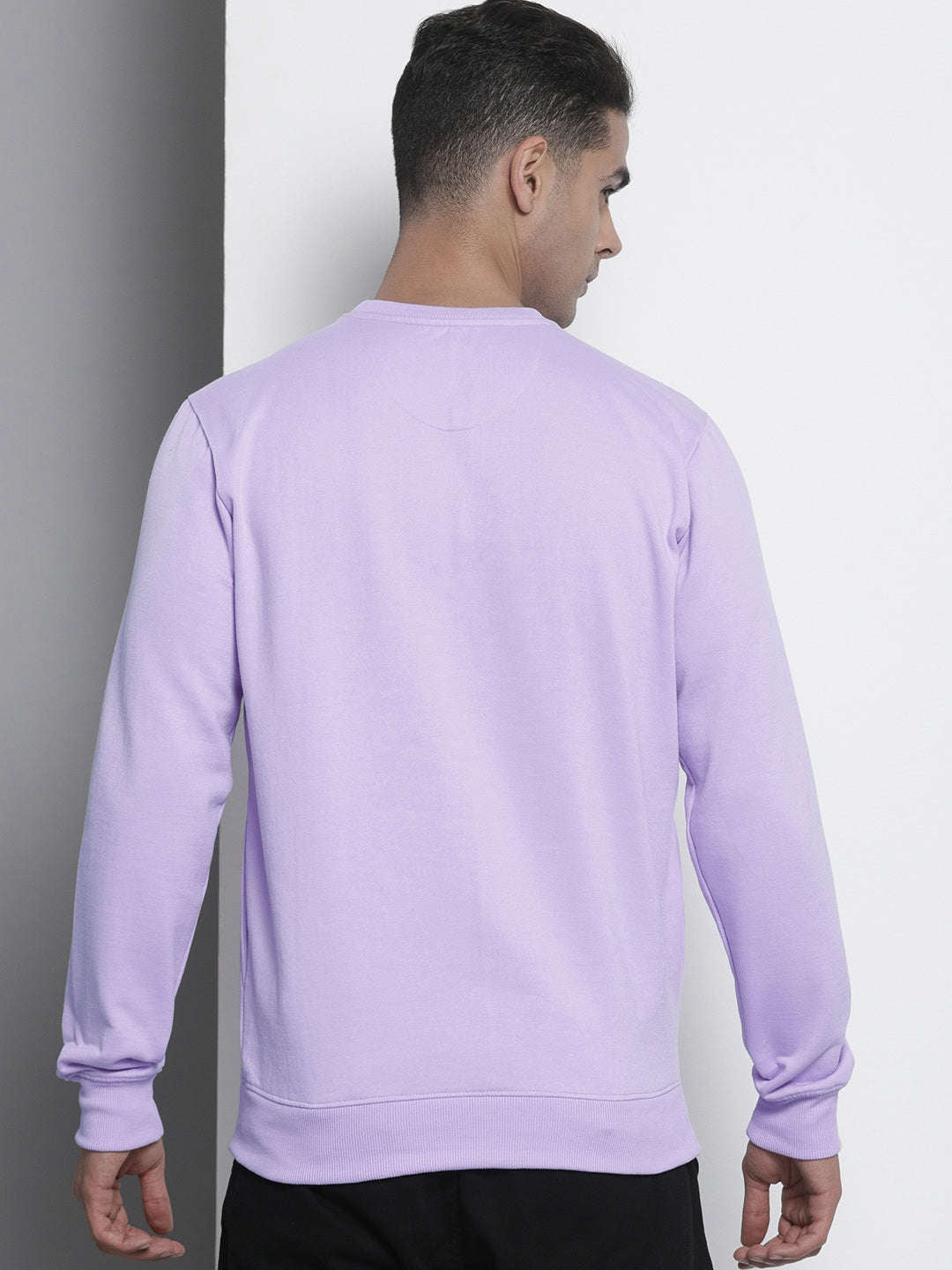 Men's Printed Regular Fit Sweatshirt