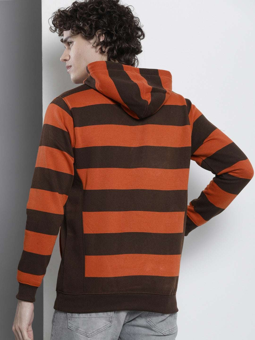 Men's Striped Regular Fit Sweatshirt